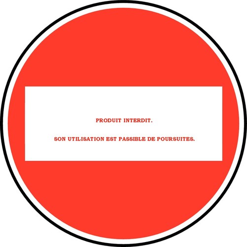 Panneau d'interdiction